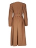 Minnler belted trenchcoat