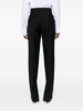 Black Horsebit Tailored Trousers