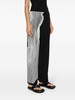 graphic-print silk pajama trousers 