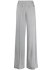 high-waisted palazzo pants