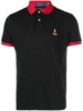 embroidered-logo polo shirt