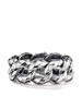 sterling silver Cable Edge Curb Chain bracelet