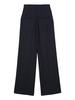 straight-leg tailored trousers