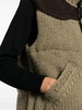 padded tricot wool gilet