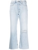 Maya high-rise cropped flared jeans