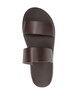 Nicos leather slides 