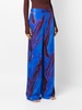 abstract-print wide-leg trousers