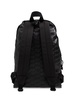 BB logo-embossed leather backpack