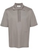 short-sleeve pique polo shirt