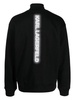 logo-print zip-up cotton sweatshirt