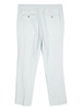 drawstring straight-leg trousers