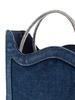 Ivy denim tote bag