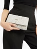 Cleopatra crystal-embellished clutch bag