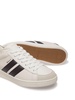 Tyger leather sneakers