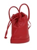 leather bucket bag