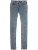 low-rise straight jeans