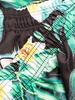 floral-print swim shorts