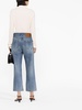 cropped flared jeans