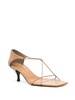 The Knot 55mm leather sandals