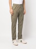 straight-leg cotton cargo pants