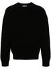 Crescent Moon-intarsia knit jumper