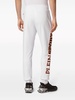 logo-print drawstring-waistband track pants