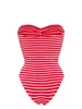 Brooke striped swimsuit