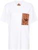 monogram-pocket T-shirt