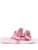 x Suicoke rhinestone-embellished slides