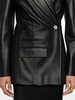 Jacquemus Asymmetric Leather Jacket