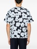 Blurry Flowers-print T-shirt