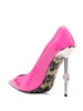 Decollete 120mm patent pumps