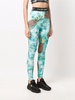 pineapple skied leggings