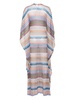 zigzag-woven kaftan beach dress