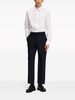 mid-rise tailored trousers