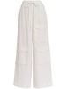 Fopy wide-leg cotton pants