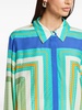 Samson abstract-print shirt