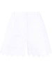 broderie-anglaise cotton shorts