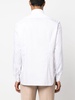 spread collar cotton shirt