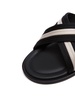 Glide crossover-strap sandals