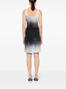 ombré-effect sleeveless dress