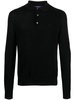 logo-embroidered polo jumper