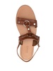 slingback leather sandals