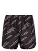 lightning-print swimming trunks