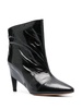 Dylvee 80mm pointed-toe boots