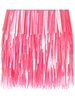 fringe-design tiered mini skirt