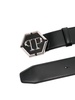 logo-buckle belt