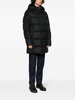 detachable-hood quilted padded coat