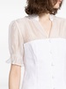 Avianna linen puff sleeve shirt