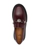 chunky leather loafers